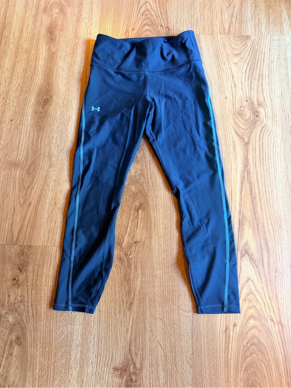 Under Armour Teal Leggings with Side Trim